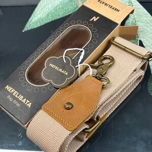 Beige Belt Bag Strap